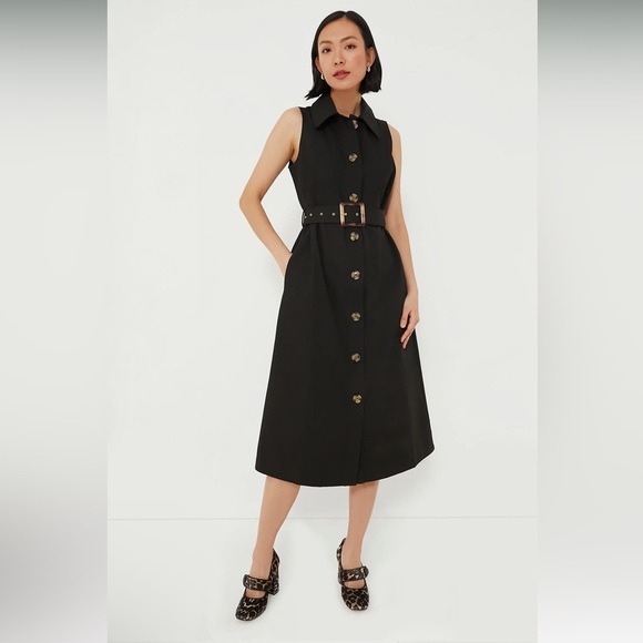 Tuckernuck Dresses & Skirts - TUCKERNUCK Women’s  Sleeveless Chamberlin Dress Black Size XXL **(no belt)**